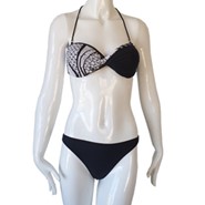 Black & White Push Up Bikini, Swimwear, Swimsuit